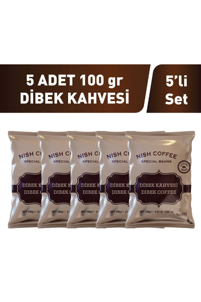 Nish Dibek Kahvesi 5 x 100 Gr - Resim 2