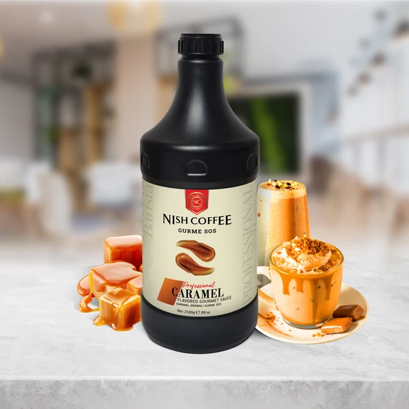 Nish Karamel Aromalı Gurme Sos 2.5 Kg - Resim 4