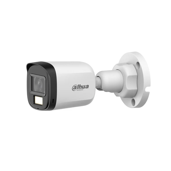 Dahua HAC-B1A51P-U-IL-A 5 MP Akıllı Çift Işıklı HDCVI Bullet Kamera(30m IR) Dahili Mikrofon ürün görseli 1