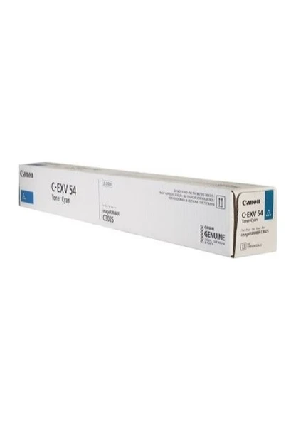 CANON C-EXV 54C MAVİ ORJİNAL TONER ürün görseli 1