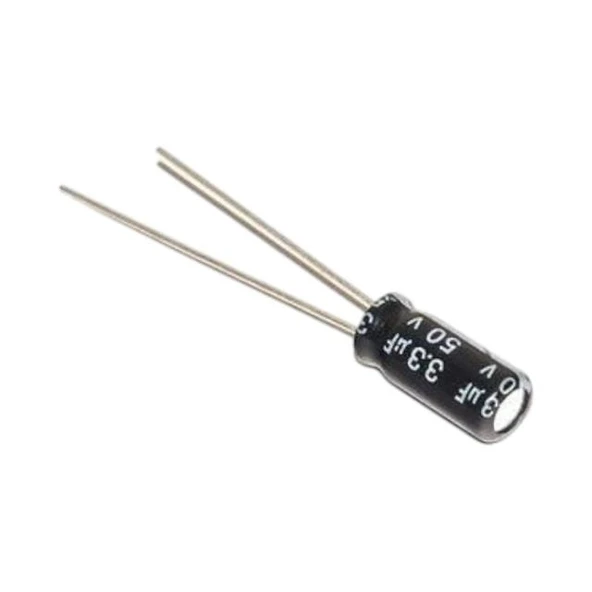 3,3 MF 50 V Kondansatör ürün görseli 1