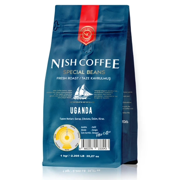 Nish Filtre Kahve Uganda Bugisu 1 Kg ürün görseli 1