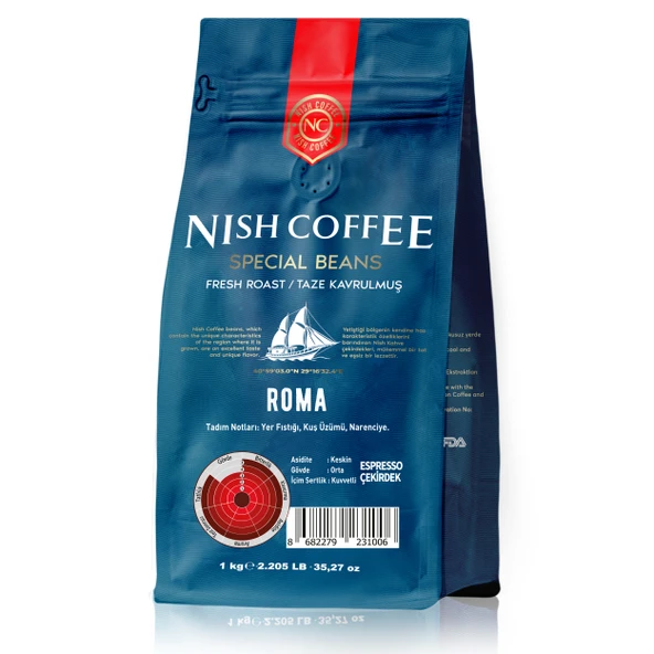 Nish Espresso Roma 1 Kg ürün görseli 1