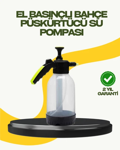 Manuel Basınçlı Köpük Püskürtücü Ayarlanabilir Nozullu 2 Litre Araba Yıkama ürün görseli 1