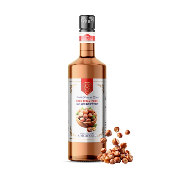 Nish Fındık Aromalı Şurup 700 ML - Pet Şişe ürün görseli 1