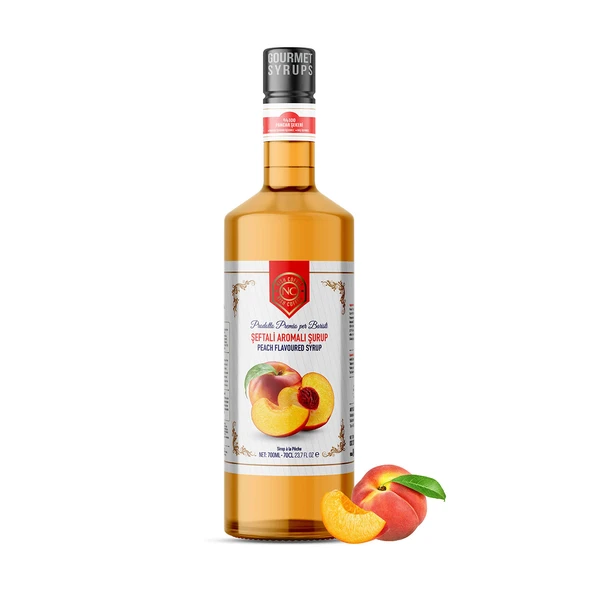 Nish Şeftali Aromalı Şurup 700 ML - Pet Şişe ürün görseli 1