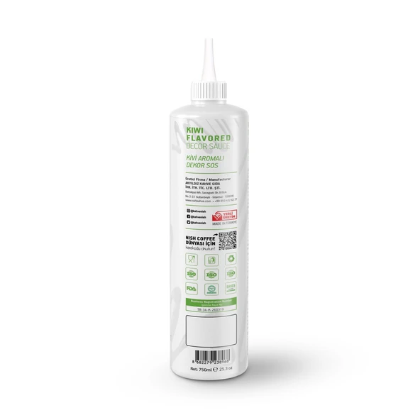 Nish Kivi Aromalı Dekor Sos 750 Gr - Resim 2