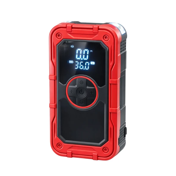 Şarjlı Taşınabilir 150 PSI Araba Şambrel Kompresör Taşınabilir Akü Şoklama Takviye Cihazı 1000A ürün görseli 1