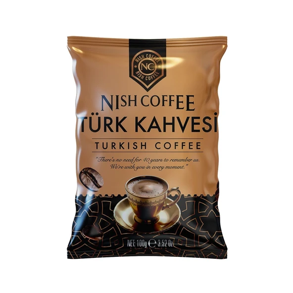 Nish Türk Kahvesi 3 x 100 Gr - Resim 3