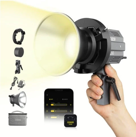 colbor Cl60 Bi-Color Led Monolight ürün görseli 1