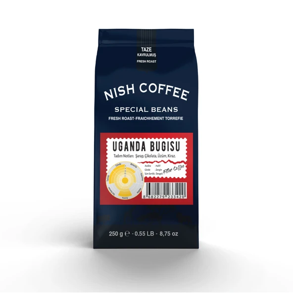 Nish Filtre Kahve Uganda Bugisu 250 Gr - Resim 5