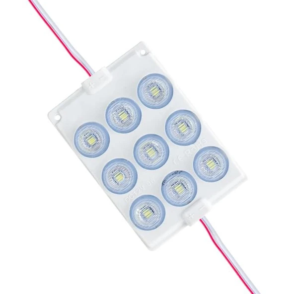 Powermaster 12 Volt 0.6 Watt Soğuk Beyaz Flaşlı Yanıp Sönen Modül Led ürün görseli 1