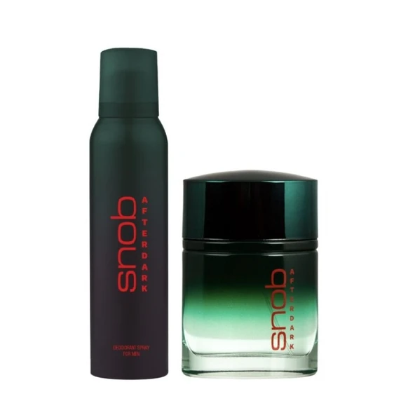 Snob Afterdark Bay Parfüm Seti Edt 100 Ml+150 Ml Deodorant ürün görseli 1