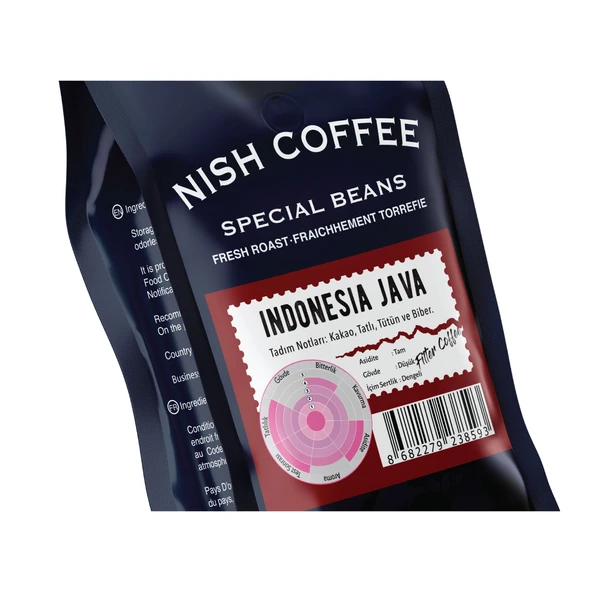 Nish Filtre Kahve Endonezya Java 250 Gr - Resim 3