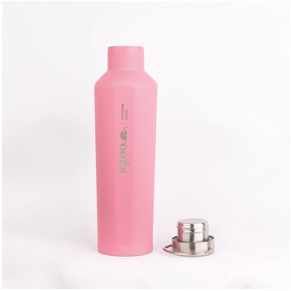 Igloo Pentagon Termos 750ml-PEMBE - Resim 2