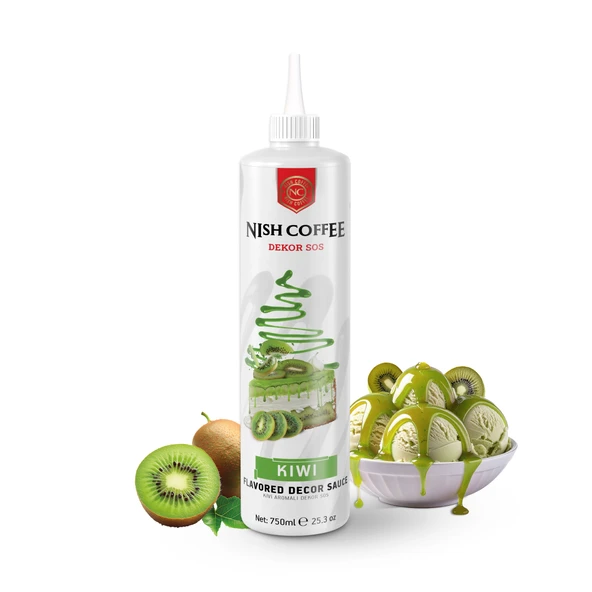 Nish Kivi Aromalı Dekor Sos 750 Gr - Resim 3