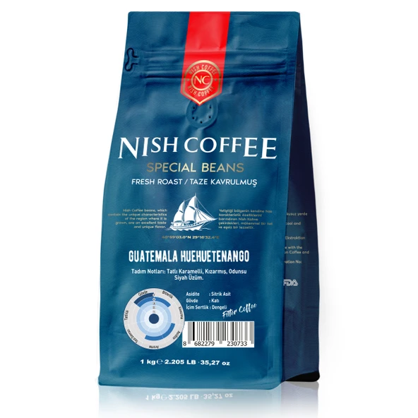 Nish Filtre Kahve Guatemala Huehuetenango 1 Kg ürün görseli 1