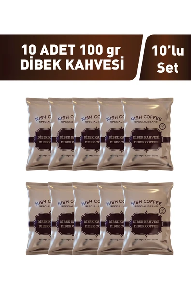 Nish Dibek Kahvesi 10 x 100 Gr - Resim 2