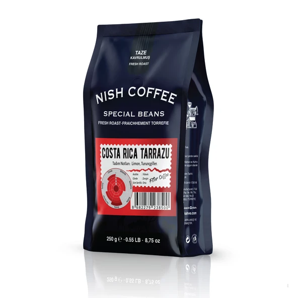 Nish Filtre Kahve Costa Rica Tarrazu 250 Gr ürün görseli 1