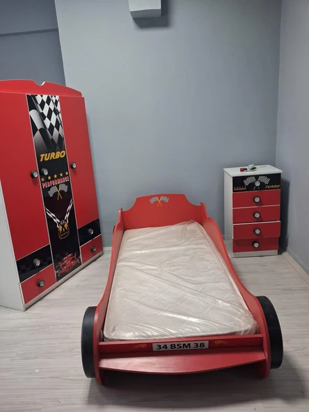 Genç Odası Formula 90652 Takım Dolap Karyola Şifonyer Yatak Demonte ürün görseli 1