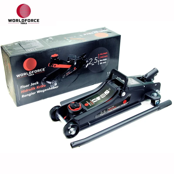 Worldforce 11561 - Hidrolik Kriko 2.5 Ton Düşük Profil ürün görseli 1