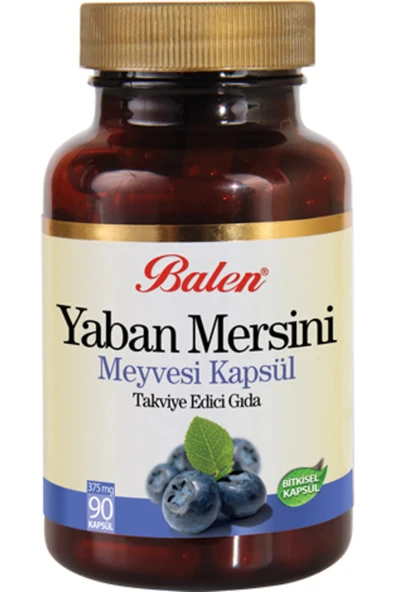 BALEN YABAN MERSİNİ MEYVESİ KAPSÜL 375 MG *90 ürün görseli 1