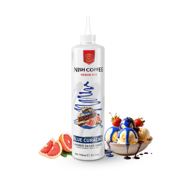 Nish Turunç Aromalı Dekor Sos 750 Gr - Resim 3