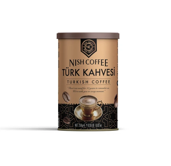 Nish Türk Kahvesi 250 Gr (Teneke Kutu) ürün görseli 1