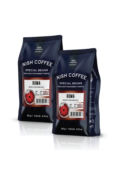 Nish Espresso Roma 2 x 250 Gr ürün görseli 1