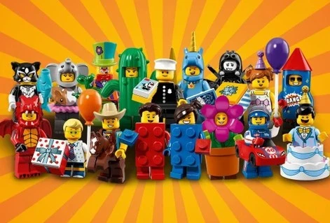 Lego 71021 Minifigure Series 18 - 17 Figür Tam Set (Polis Dahil) ürün görseli 1