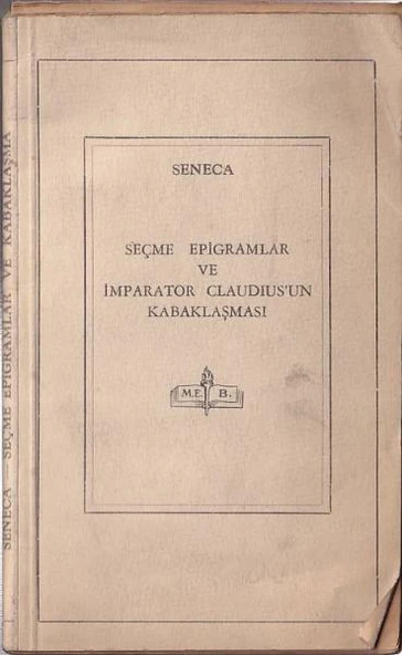 Seçme Epigramlar ve İmparator Cladius'un Kabaklaşması ürün görseli 1