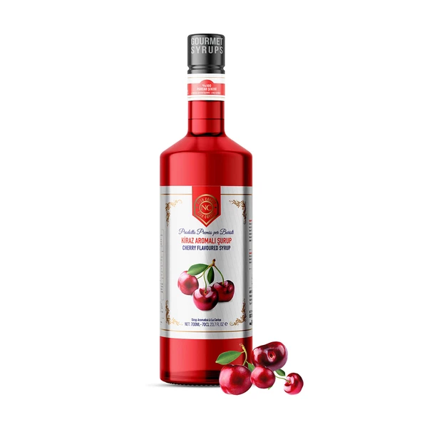 Nish Kiraz Aromalı Şurup 700ML - Pet Şişe ürün görseli 1