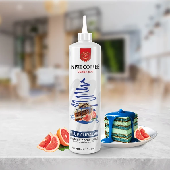 Nish Turunç Aromalı Dekor Sos 750 Gr - Resim 4