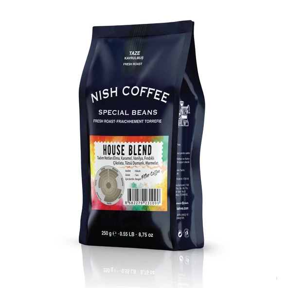 Nish Filtre Kahve House Blend 250 Gr ürün görseli 1