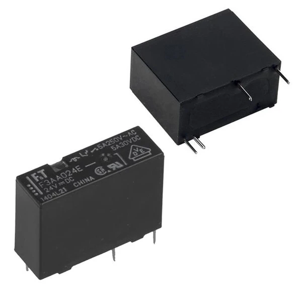 24 Volt 5 A Röle 4 Bacak F3AA024E ürün görseli 1