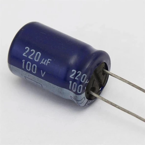 220 MF 100 V Kondansatör ürün görseli 1
