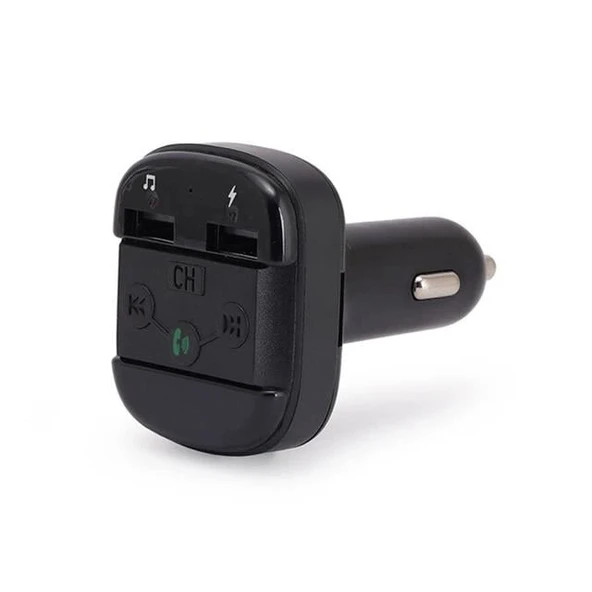 Hello HL-19681 X12 Handsfree Çift USB/SD/Bluetooth 12-24 Volt Fm Transmitter ürün görseli 1