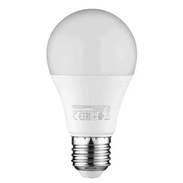 Horoz Electric 9 Watt E27 Beyaz Led Ampul ürün görseli 1