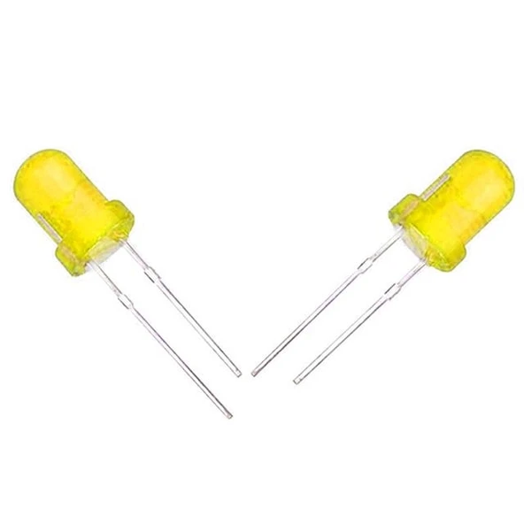 Halmet Mantar Led 4.8mm Sarı ürün görseli 1