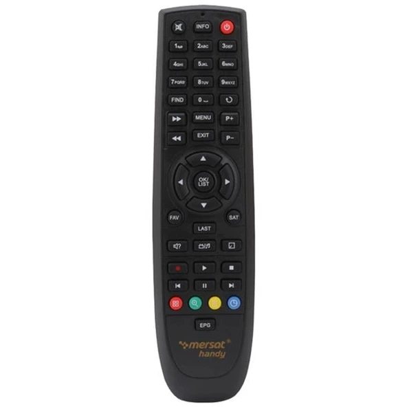 Mersat Handy Mini - Kanky SD - Benjamin BJ 7400 - Bold Q5 - Newwave Uydu Alıcı Kumandası ürün görseli 1