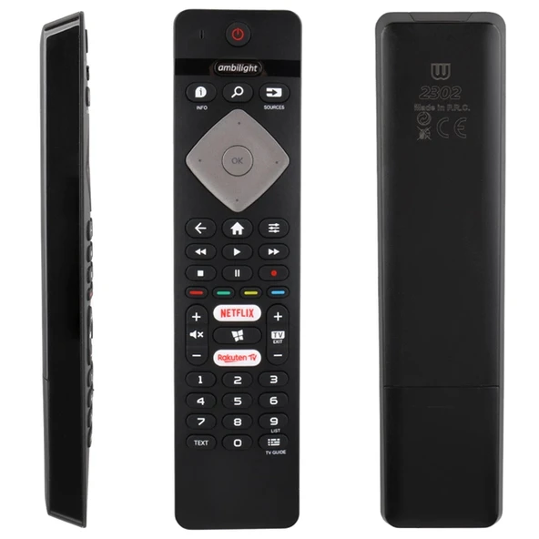 Philips 43PUS6504/62 Ambilight Netflix-Rakuten Tv Tuşlu Led Tv Kumandası ürün görseli 1