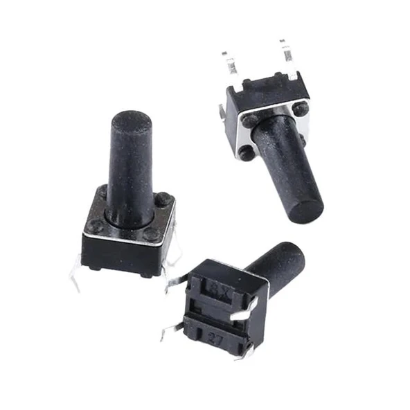Tact Switch Şaseli 6x6x7mm IC-200 C9 Buton ürün görseli 1