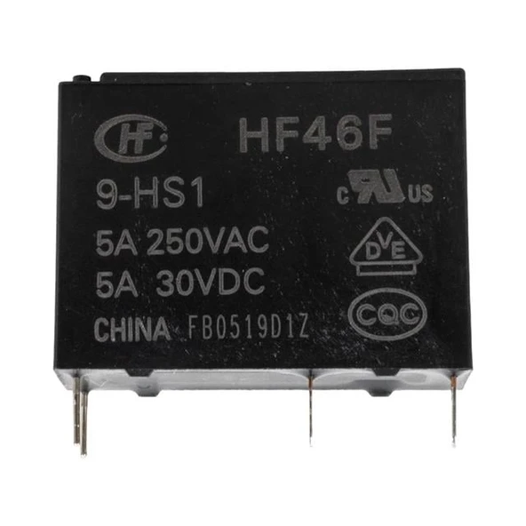 9-HS1 30 Volt 4 Bacak 5 Amper 250V AC Röle (Kombi Kartı İçin Rolesi) ürün görseli 1