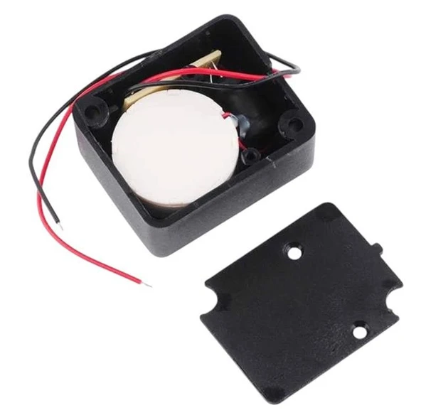 12 Volt Dc Devreli Kablolu Siren Ses Buzzer IC-221A - Resim 2