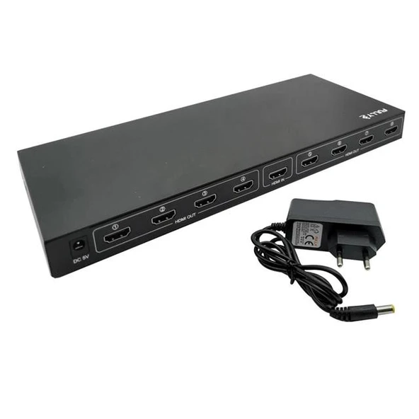 Fully G-538J 8 Port HDMI Splitter Dağıtıcı ürün görseli 1
