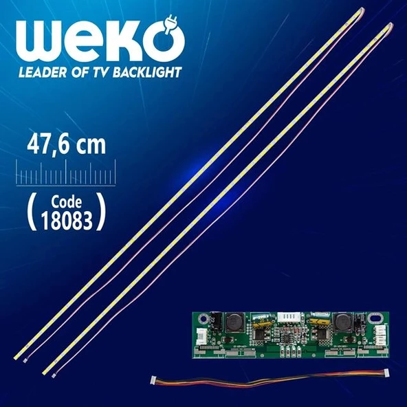 43'' Inch 51 Ledli 47 Cm Universal Tv E-Led Takımı ürün görseli 1