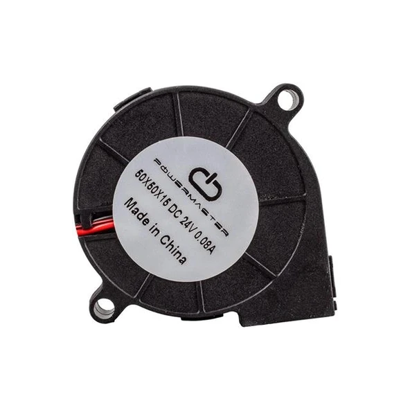 Powermaster 50x50x15Mm DC 24 Volt 0.08 Salyangoz Fan IC-217A ürün görseli 1