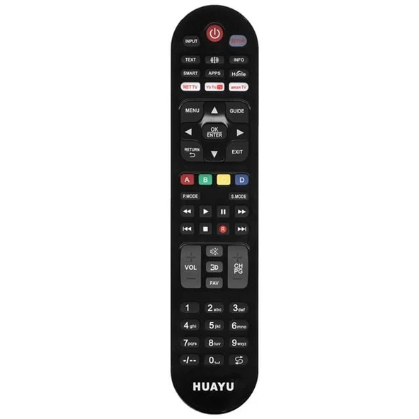 Huayu URC1517 Netflix-Youtube-Amazon Tuşlu Lcd Led Tv Universal Kumanda ürün görseli 1