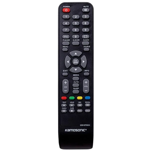 Kamosonic 2200-EP00KA Lcd Led Tv Kumandası ürün görseli 1