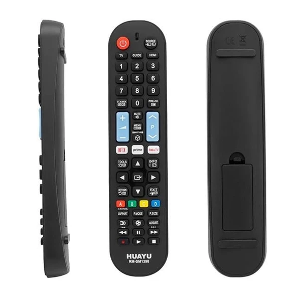 Huayu Samsung RM-SM1398 Netflix-Prime Video-Rakuten Tuşlu Universal Lcd-Led Tv Kumanda ürün görseli 1
